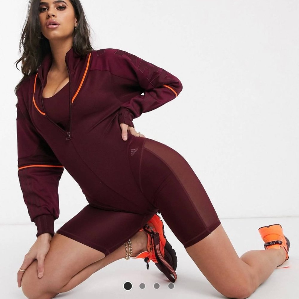 adidas Ivy Park Mesh Sleeve Bodysuit